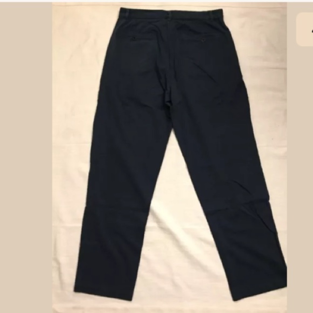 Polo Ralph Lauren Vintage The Cape Mens Flat Front Blue Pants - Picture 3 of 6